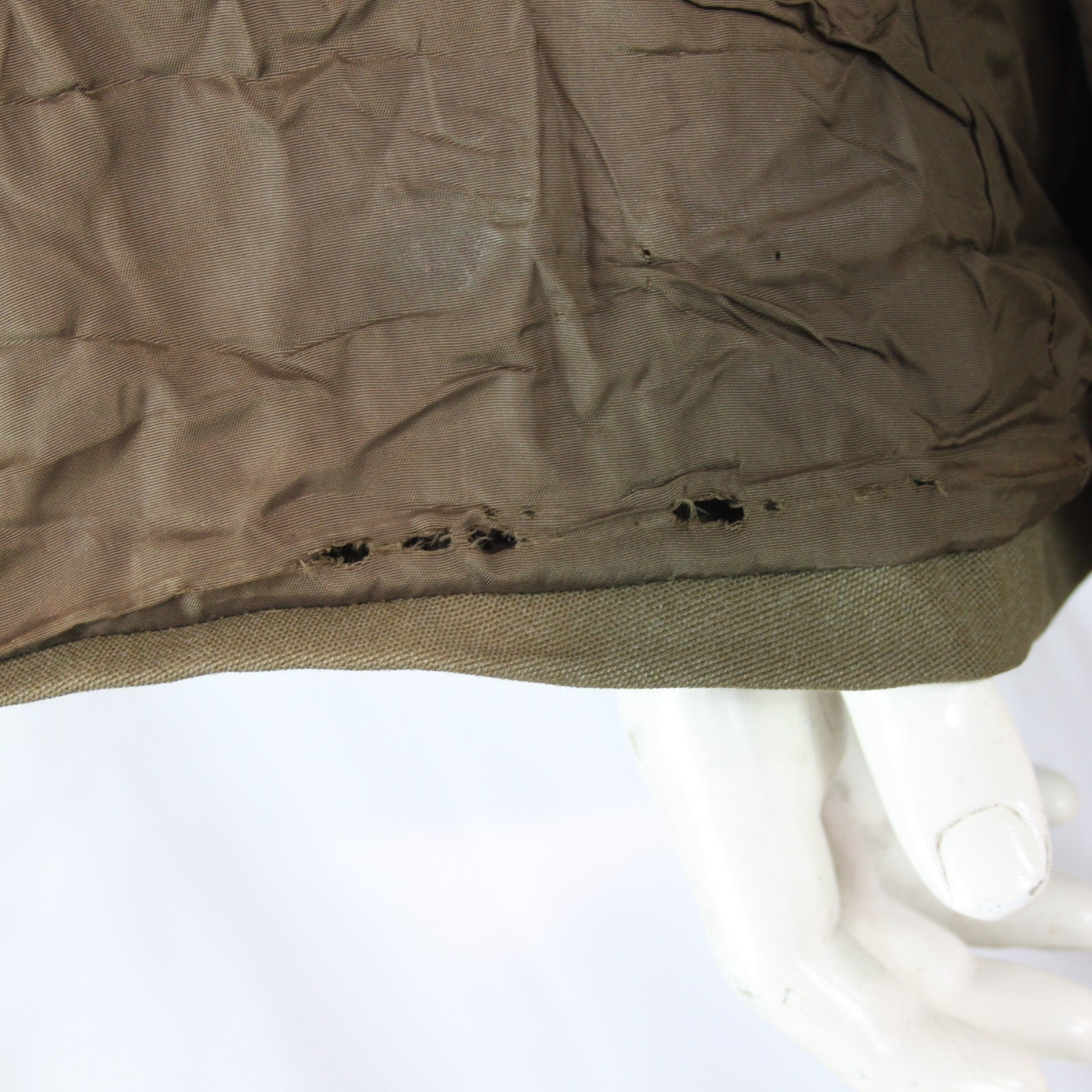 Genuine Surplus Italian Army Formal Dress Jacket Khaki Olive 38" Chest (3486)