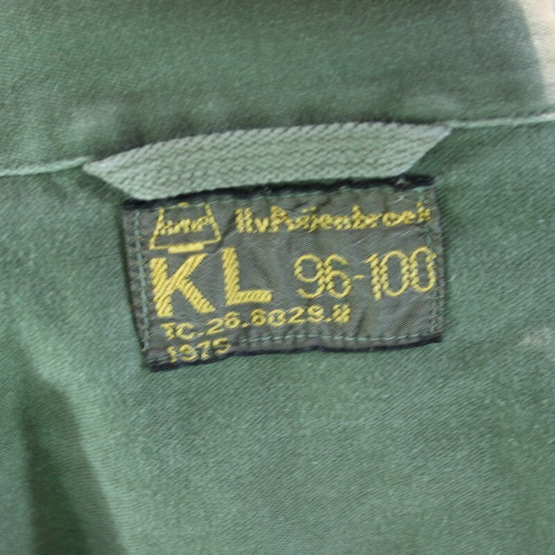 Genuine Surplus Dutch Army Olive Green Vintage Field Shirt Cotton  (3179)