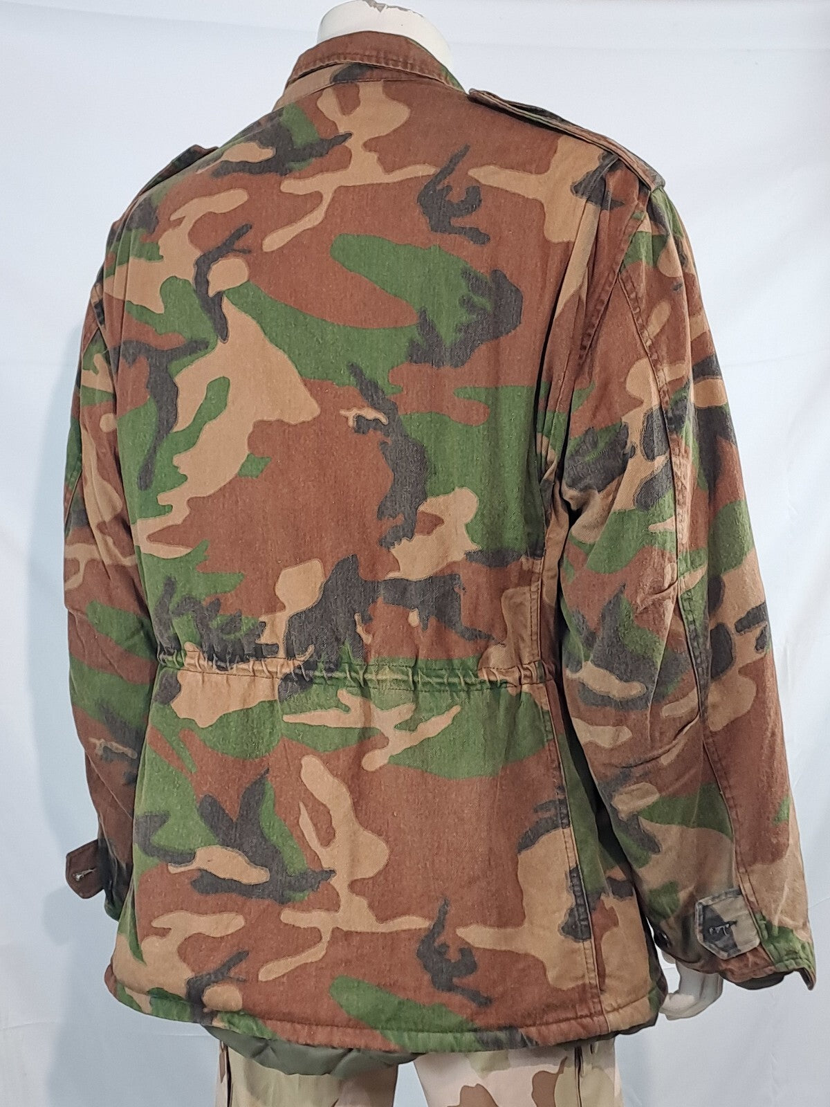 M65 Padded Jacket Genuine Surplus Croatian Police Woodland Camouflage 44-46 2380