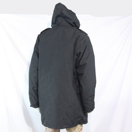 Waterproof Breathable British Police Rain Jacket with Liner Black 46-48"  (3881)
