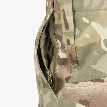 Highlander Midweight Delta Trousers Military Style Black Olive Camo Polycotton