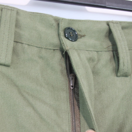Genuine Surplus Spanish Army Breeks Olive Canvas 30" Waist (3679)