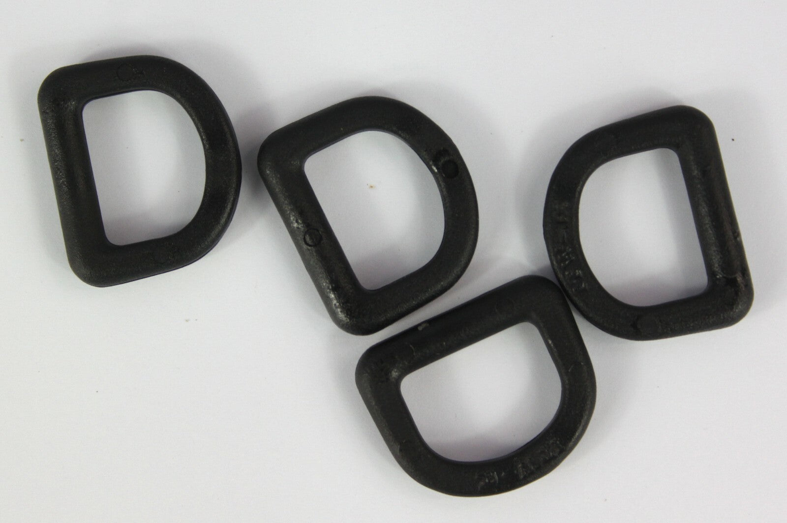D-Rings Dees Buckles Black Tan Plastic Loops Rucksacks Replacement All Sizes