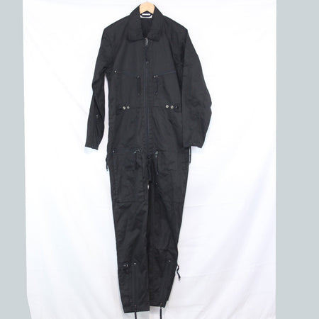 German Military Style Flight Suit Black Overall Army Airforce 38" (3380)