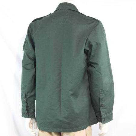 Dutch Army Military Work Shirt Green Heavyweight Genuine Surplus 40" (4131