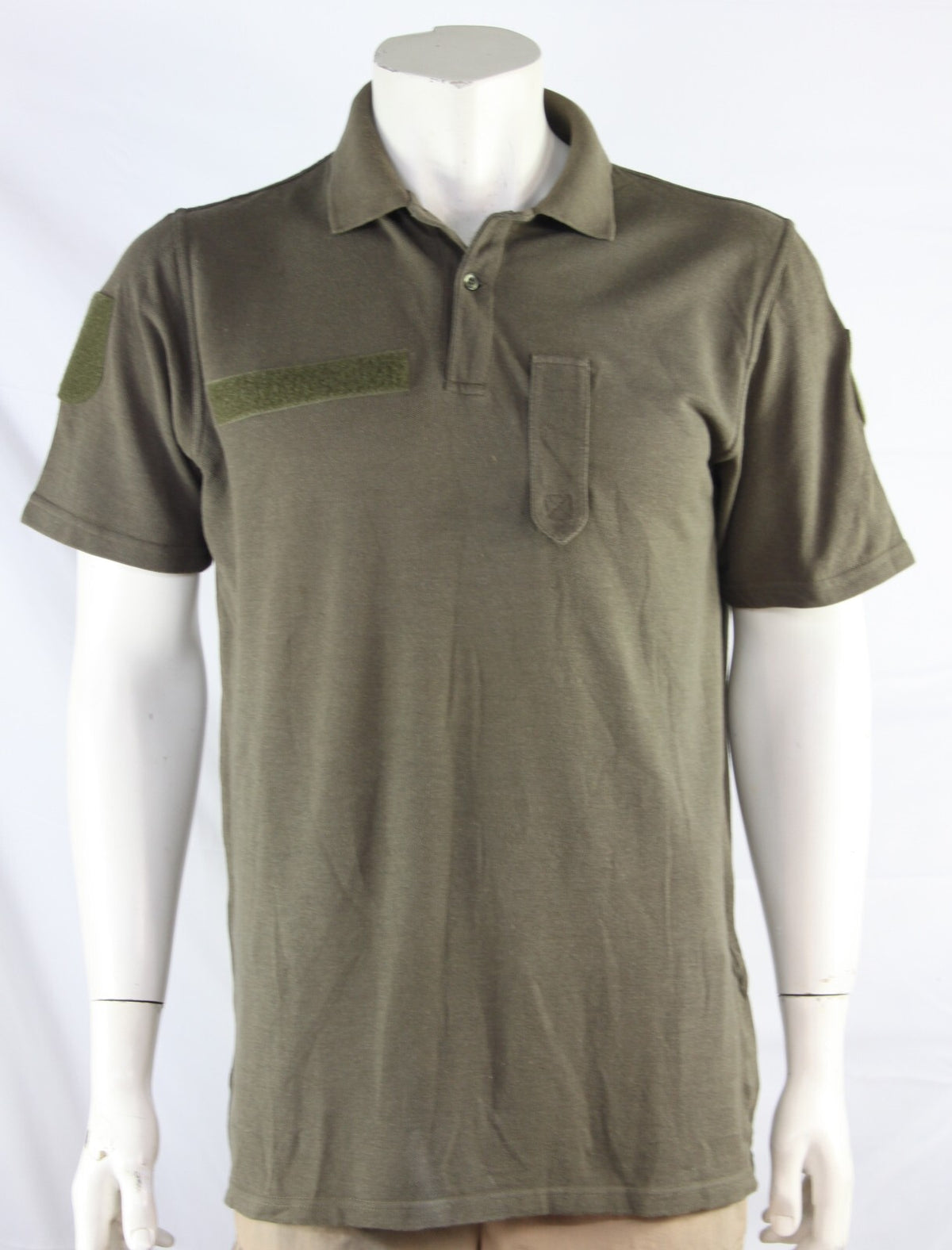 Genuine Surplus Austrian Army Tactical Polo Shirt T-Shirt Khaki 40-42" (2210)