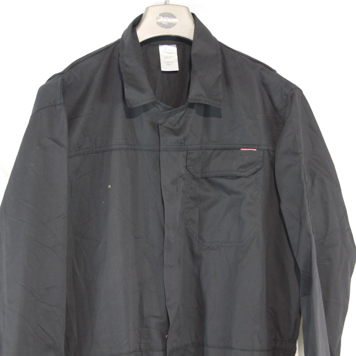 Genuine Surplus British Courier Black Coverall Overall Polycotton (4114)