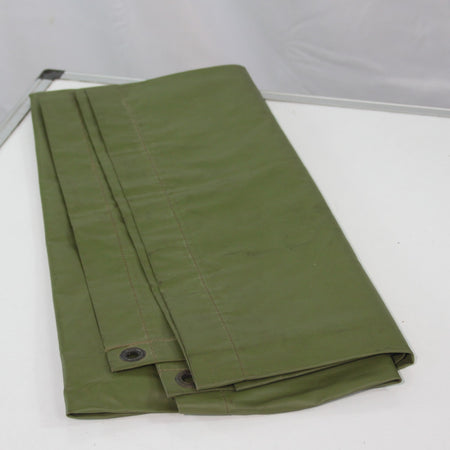 1960's Army Groundsheet Waterproof  Canvas Small Holes Genuine Surplus (4442)