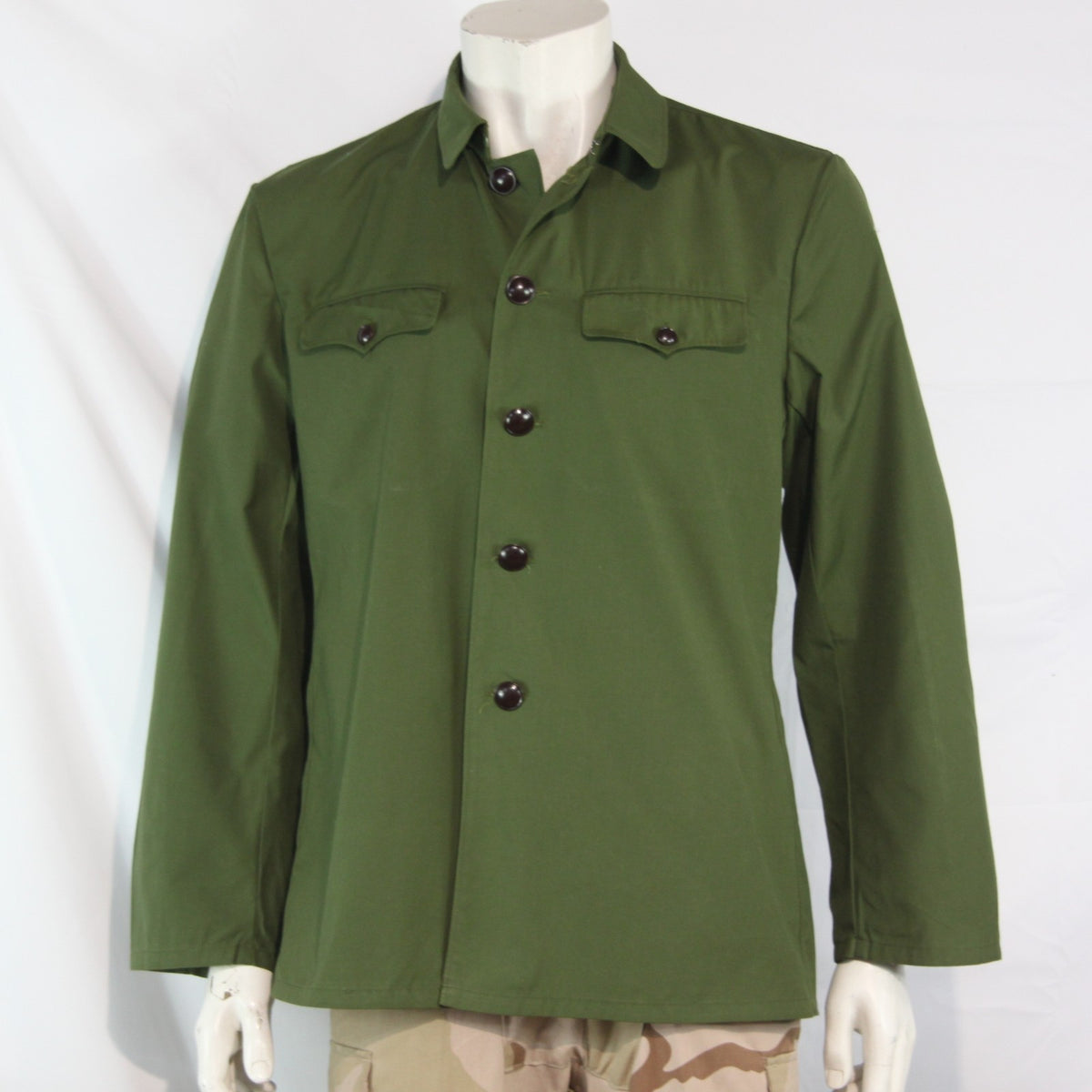 Genuine Surplus East European Army Heavyweight Shirt Jacket olive 38" (4072)