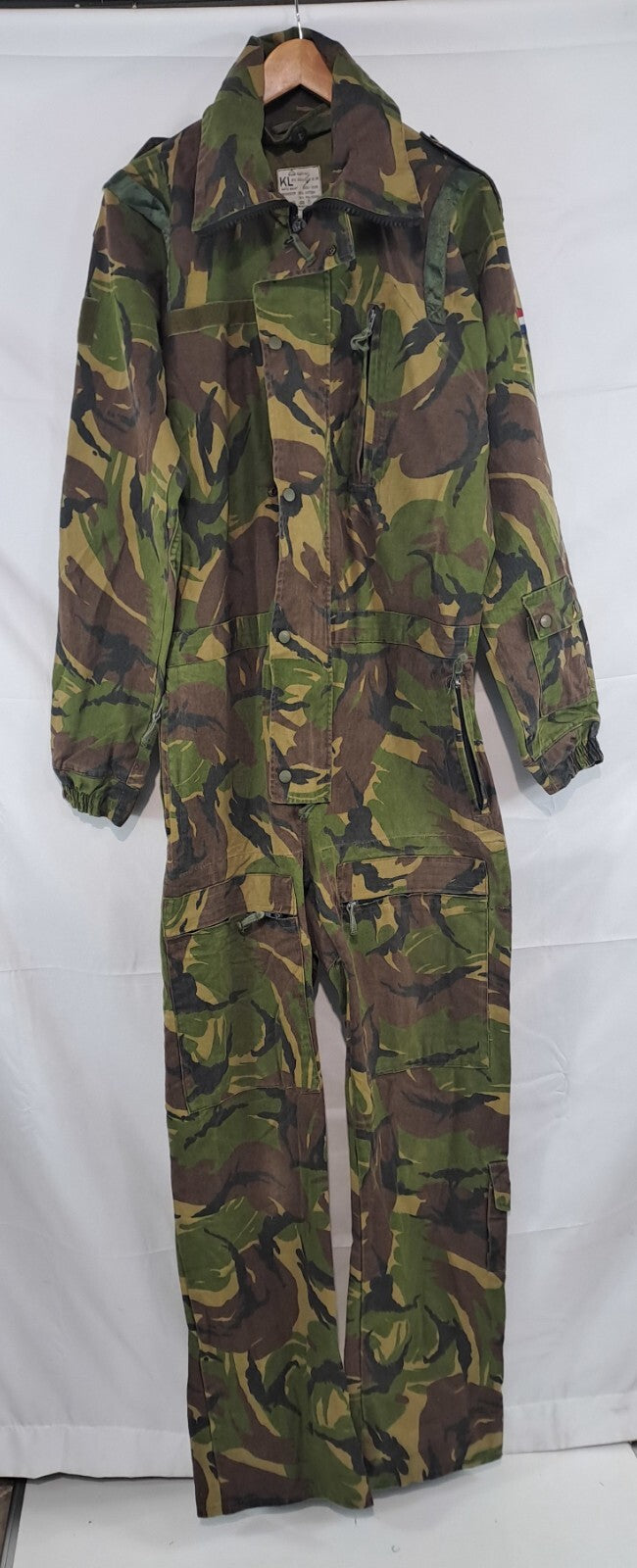 Genuine Surplus Dutch DPM Tank Suit Coverall Overall Tough Camo 40-42" (2578)