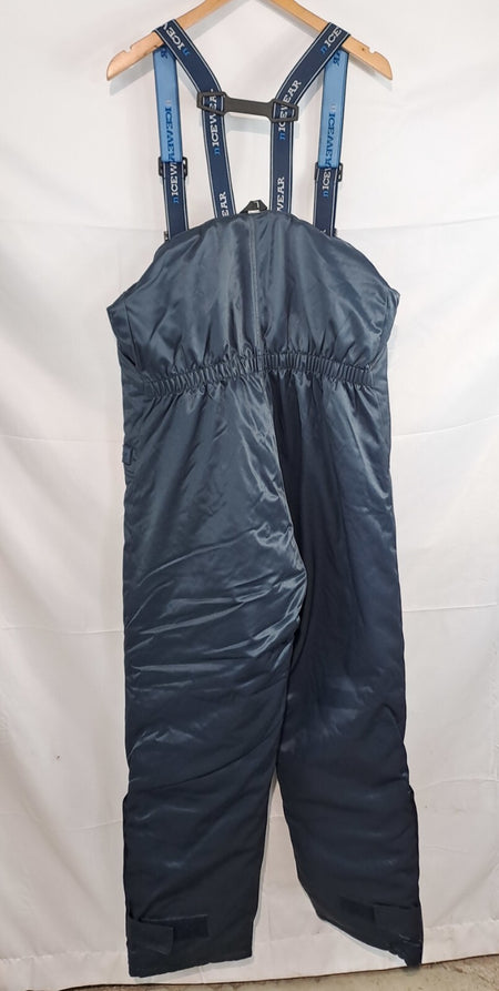Icewear Ski Salopettes Padded Thermal Over Trousers Blue Cold Weather (2778)