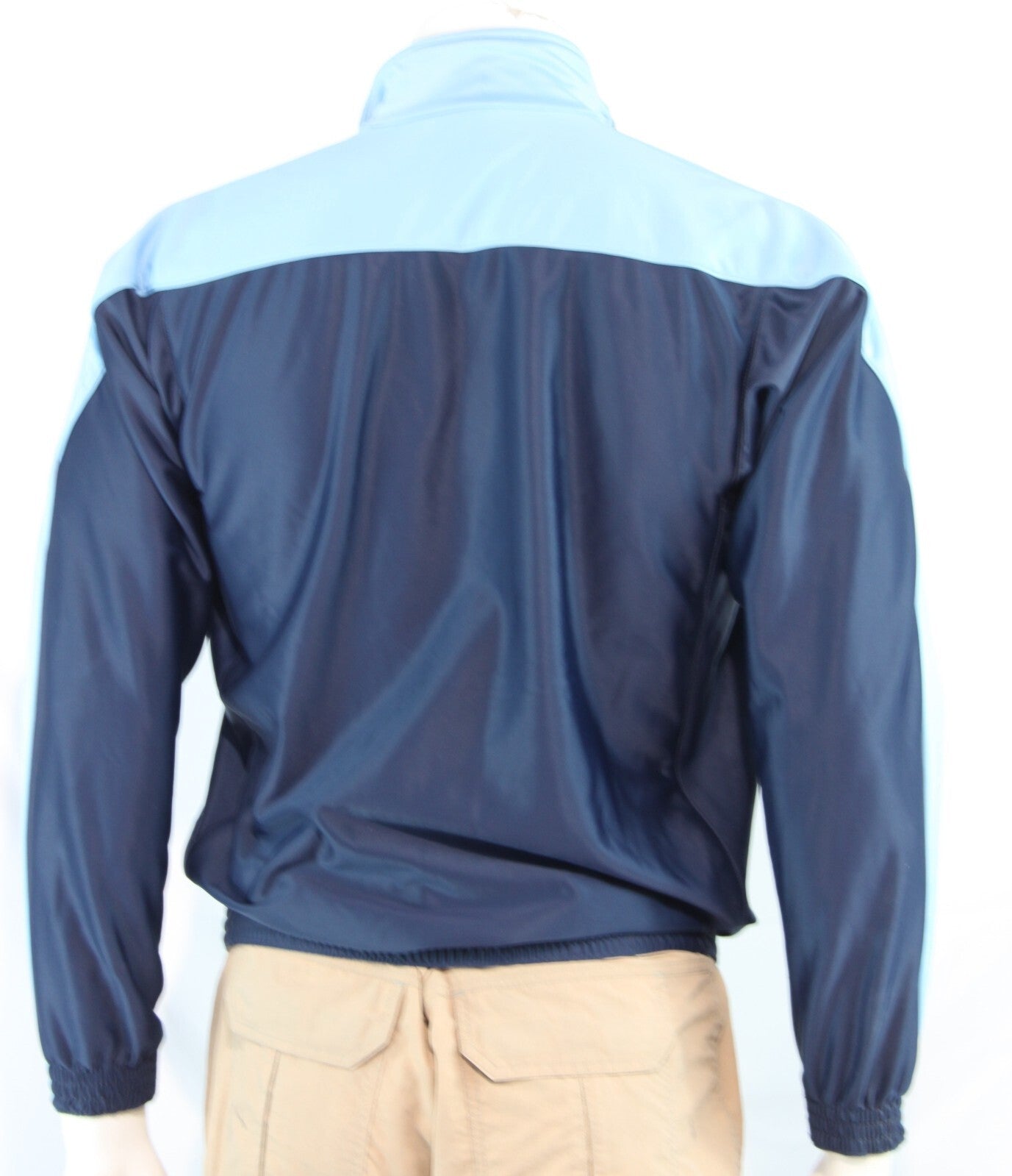 Genuine Surplus French Army Tracksuit Top Stretch Zip Front 34-36" Blue (2169)