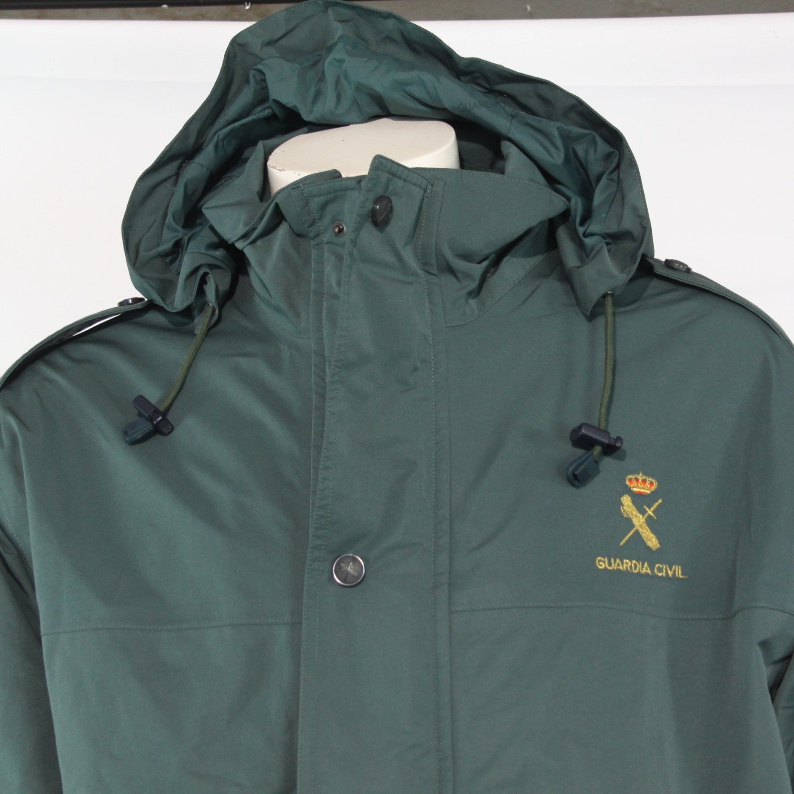 Arctic Extreme Cold Waterproof Spanish Police Winter Coat Fleece Lined46-48"3858