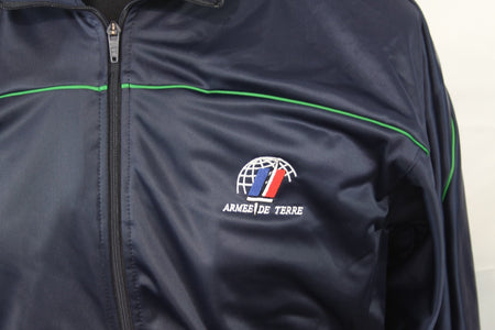 French Army Tracksuit Top Jacket Genuine Surplus Military PT 40-42" (2180)
