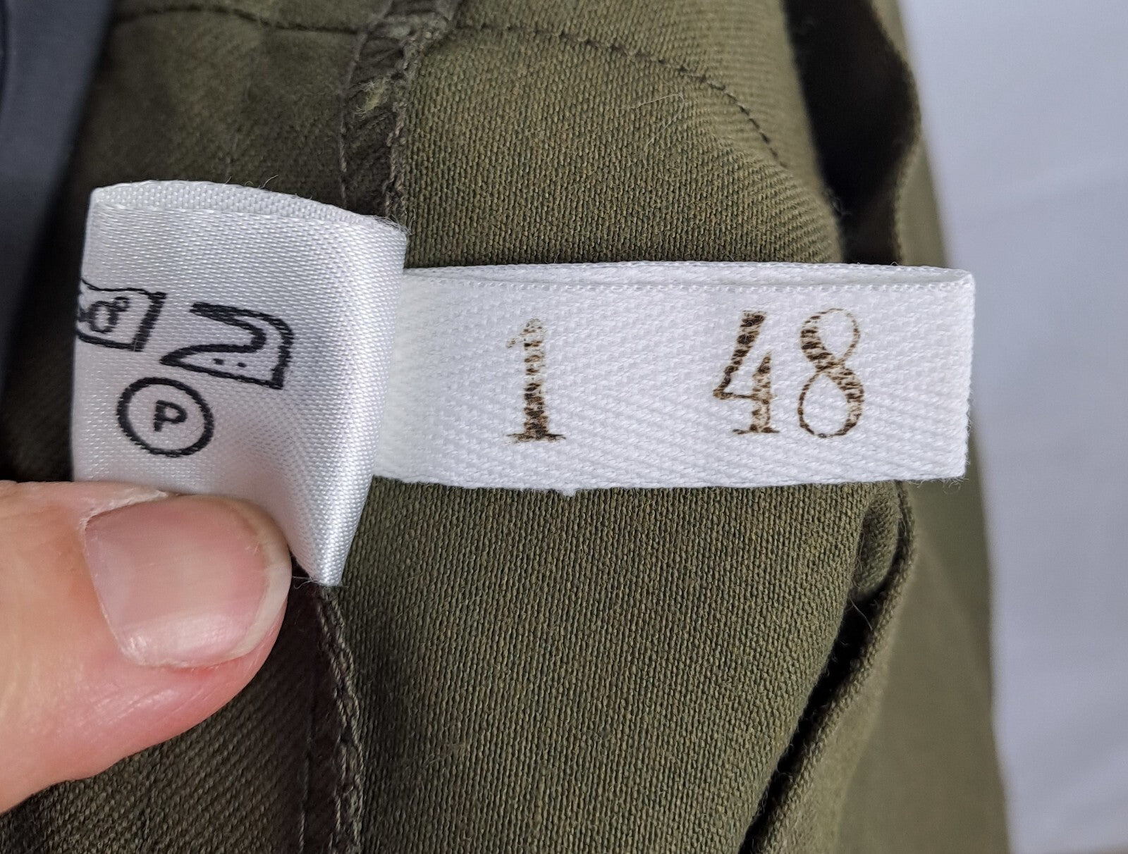 Genuine Surplus Slovakian Army Womens Skirt Khaki Green Button Fasten