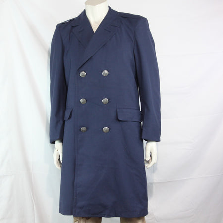Genuine Surplus USAF Airmans Overcoat Airforce Blue 38-40"  (3796)