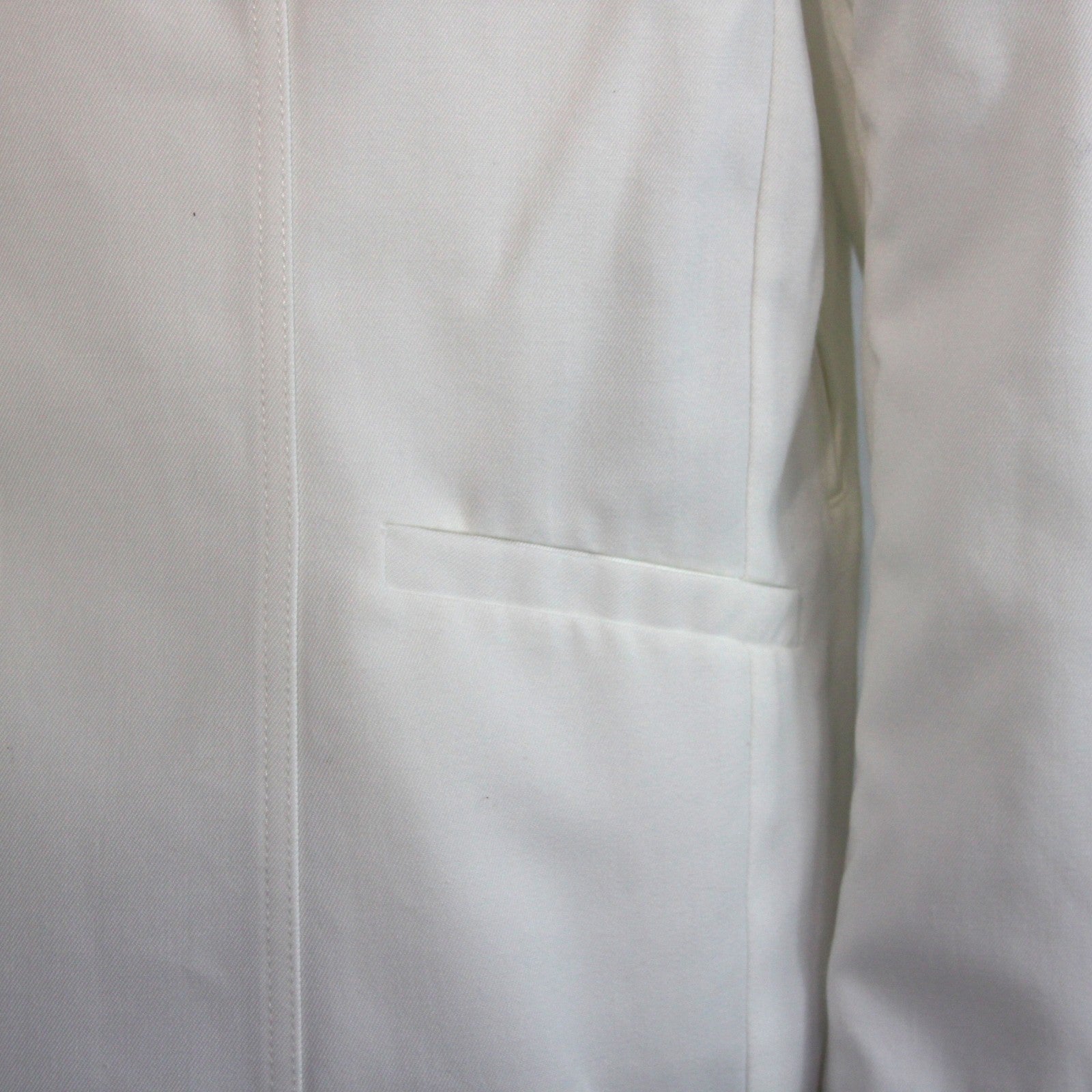 Womens Genuine Surplus French Army Dress Jacket White UK 18 (4299)