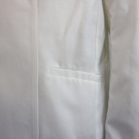 Womens Genuine Surplus French Army Dress Jacket White UK 18 (4299)