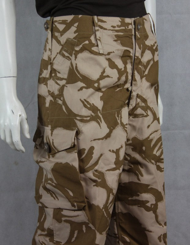 Genuine Surplus British Army Windproof Desert Camo Combat Trousers