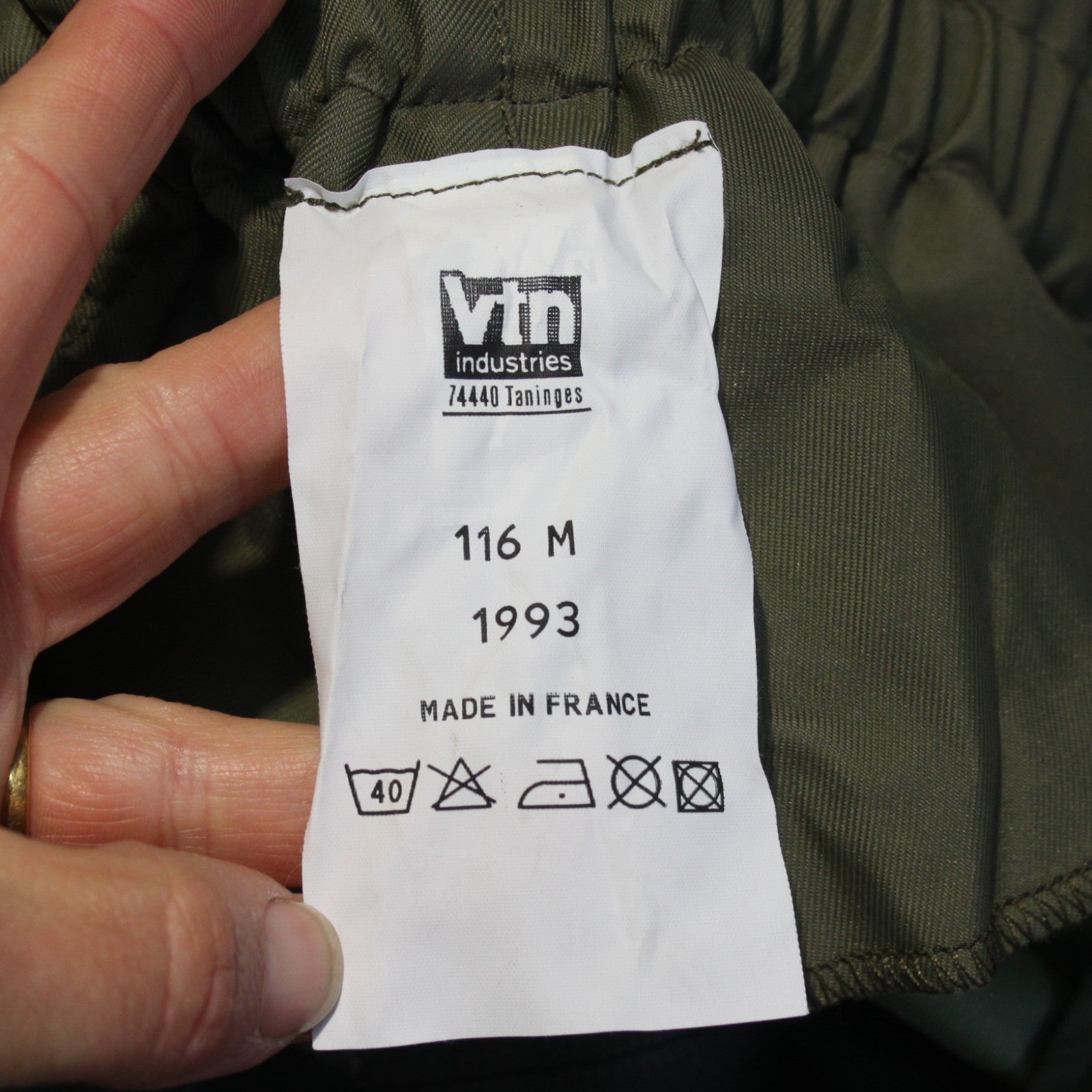 Genuine Surplus Gore-tex Type Waterproof Bib Brace Over trousers 40"w (3852)