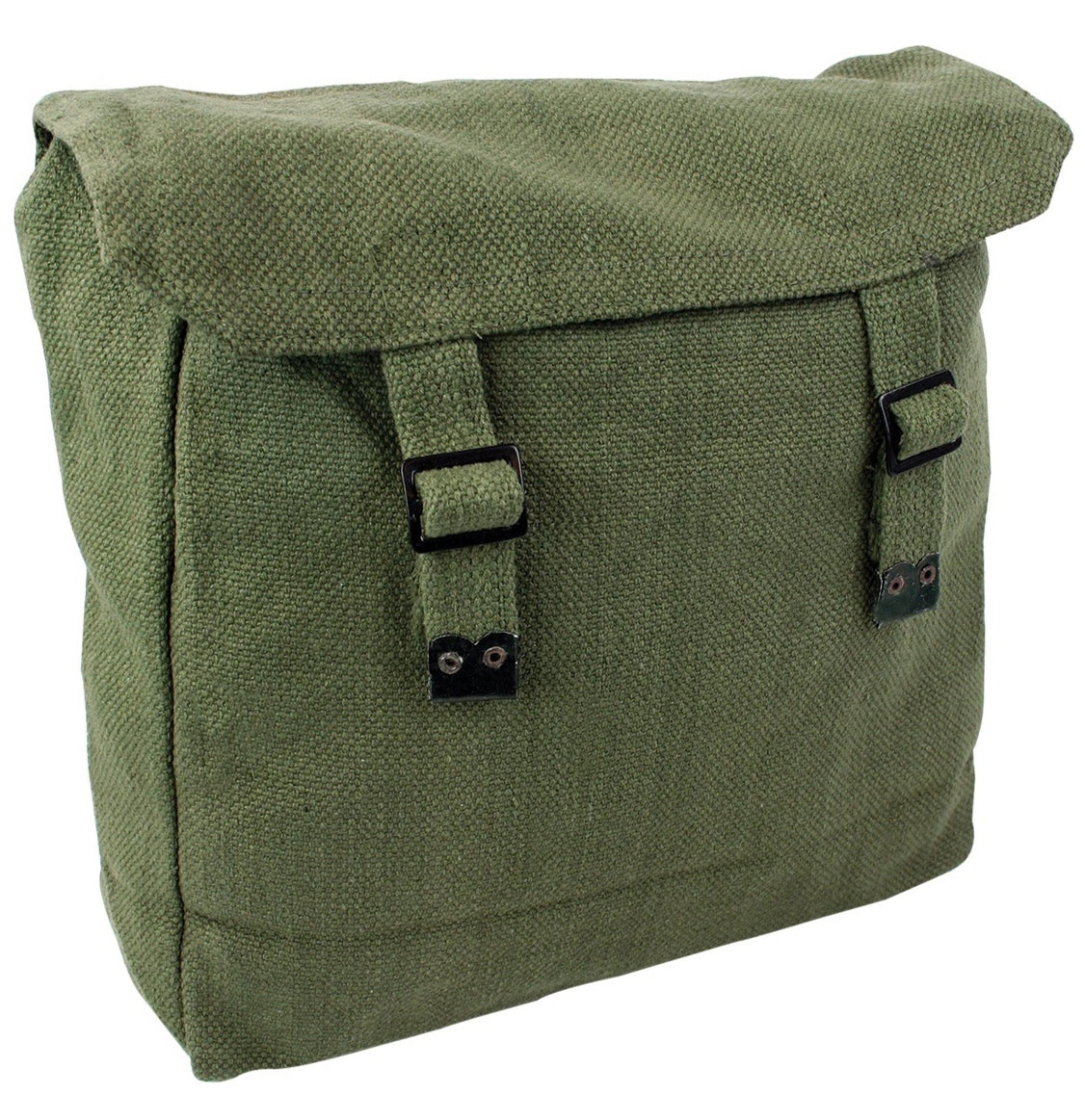 NEW Medium Cotton Army Style Canvas Vintage Satchel Backpack Haversack 