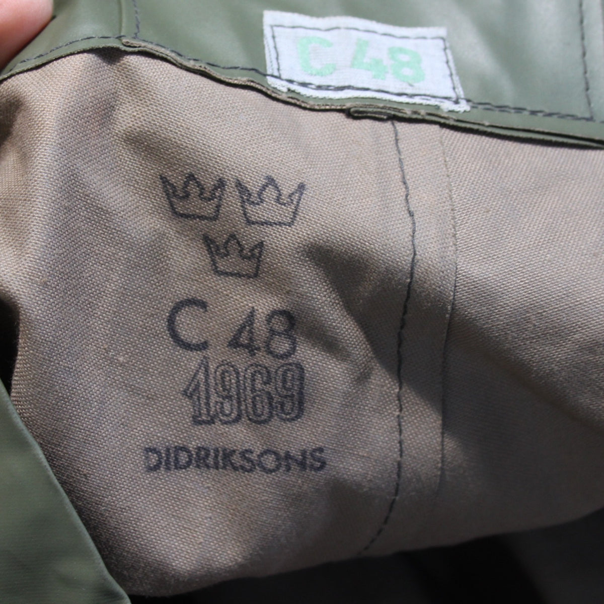 Genuine Surplus Swedish Army Waterproof Over Trousers Bib & BRace 36-38" (3625)