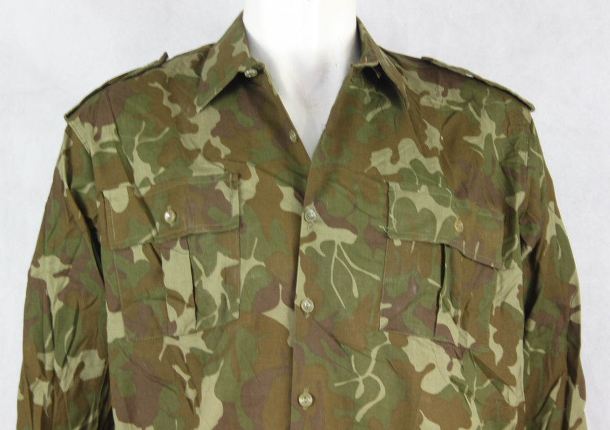 Genuine Surplus Romanian Army Camouflage Shirt Woodland Camo m90 40-42"