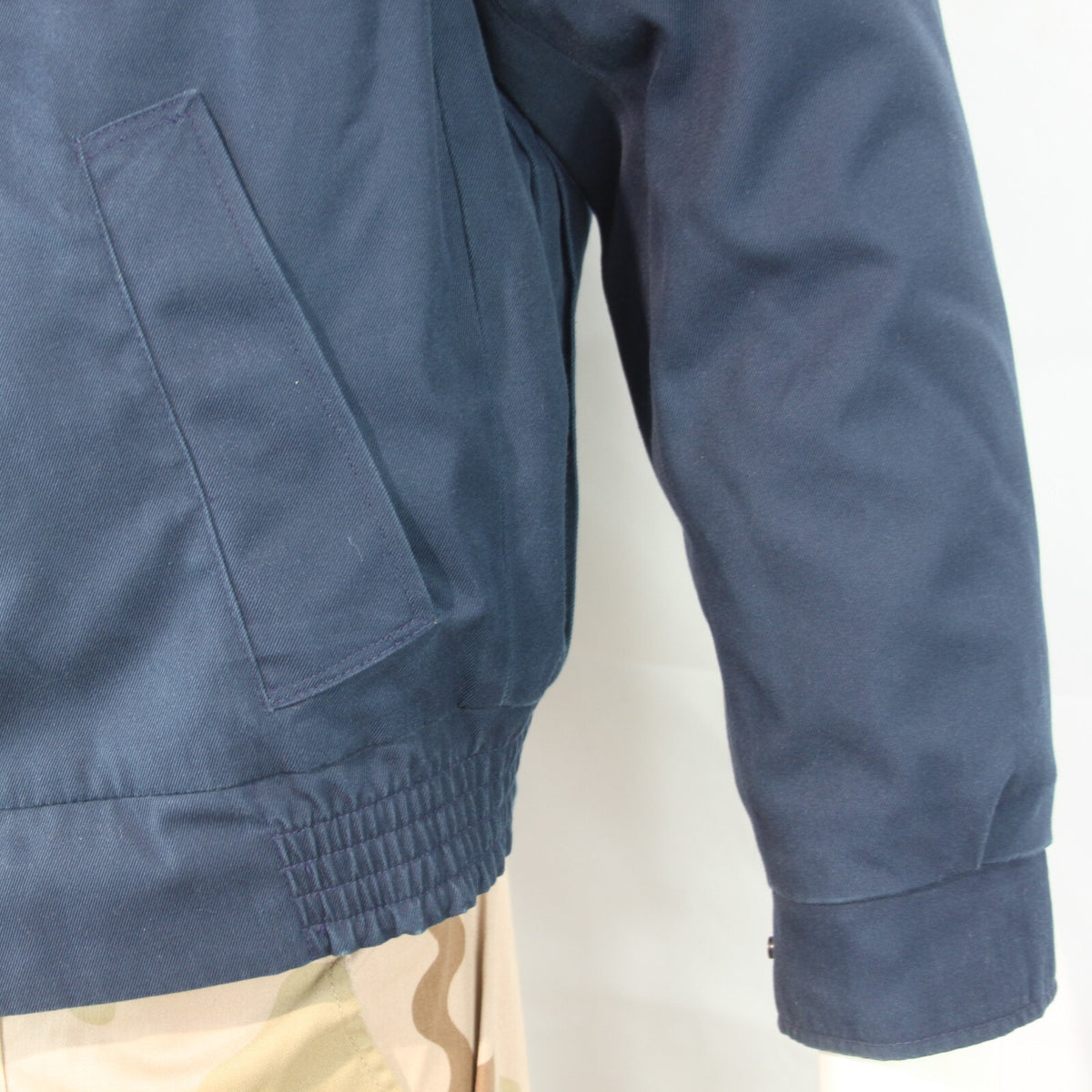 Genuine Surplus Military Windproof Short Bomber Style Jacket Navy Blue 34" (3153