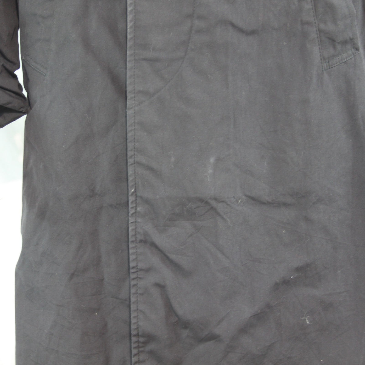 British Royal Navy Raincoat Overcoat Navy BLue Genuine Surplus 36-38" (4304)