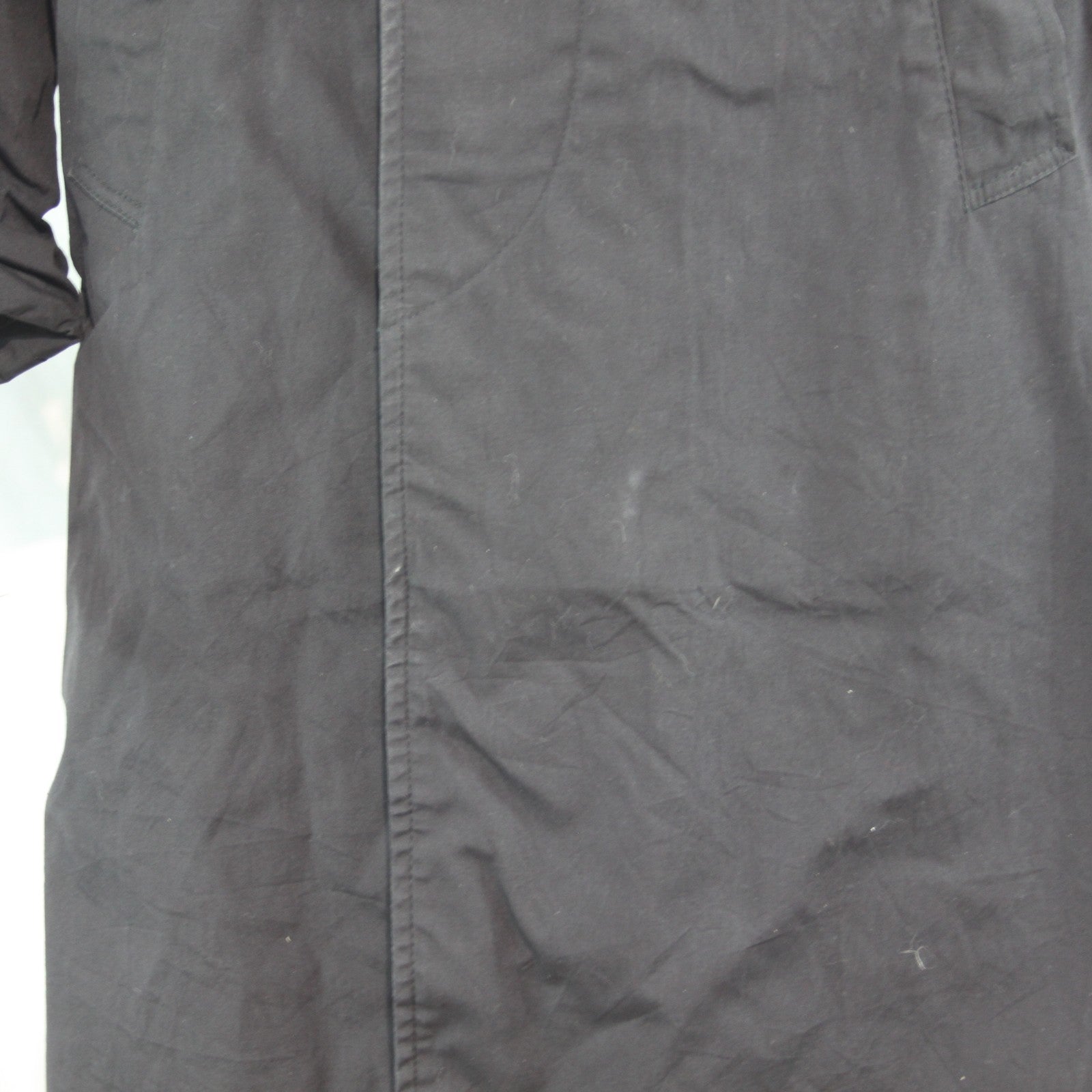 British Royal Navy Raincoat Overcoat Navy BLue Genuine Surplus 36-38" (4304)