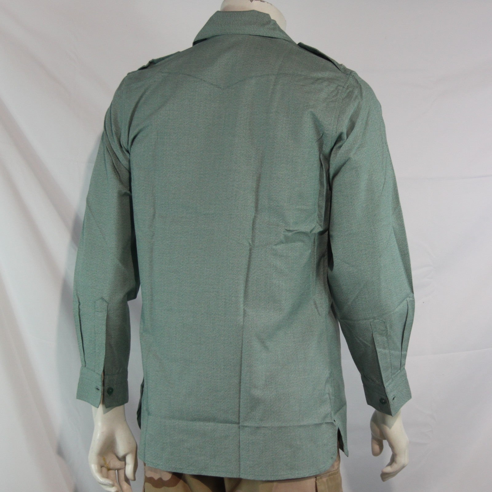 NewGenuine Surplus Spanish Foreign Legion Military Shirt Army Green 36+38"(4124)