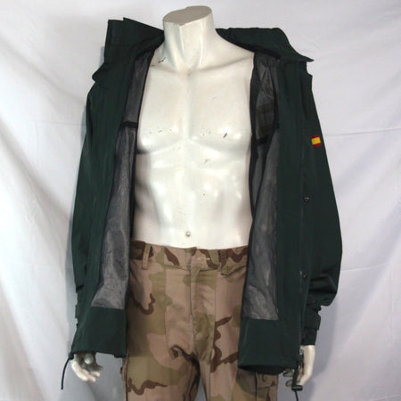 Spanish Civil Guard Waterproof Breathable Lightweight Jacket XL 44-46" (3858