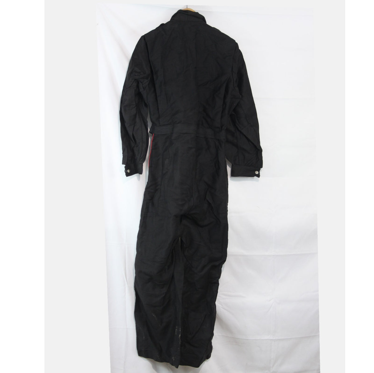 Vintage Dutch Coverall Black 40-42" Chest Genuine Surplus Belted (4169)