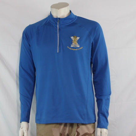 Genuine Surplus British Army Womens Training Top Scotland Blue Large (4303A)