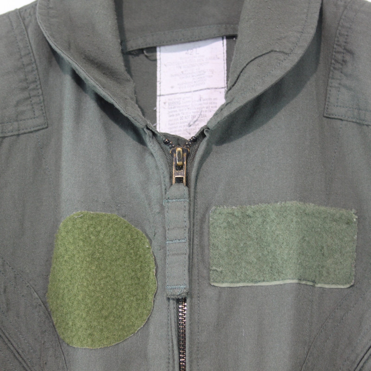 USAF US Flight Suit Airforce Badged Genuine Surplus 42" Long (4175)