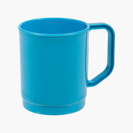 Highlander Plastic Camping Cup Mug Garden Cup Cadets Olive Aqua