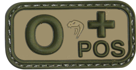 Old Style V Cam Blood Group Rubber Patches Viper Army RAF SAS Patch Badge