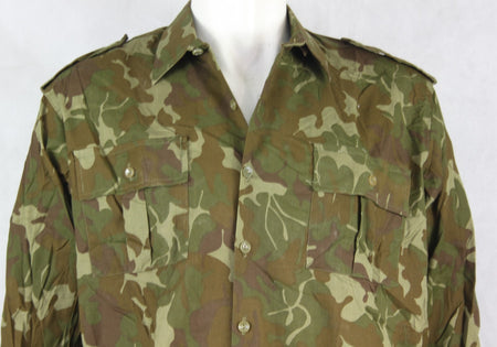 Genuine Surplus Romanian Army Camouflage Shirt Woodland Camo m90 40-42"