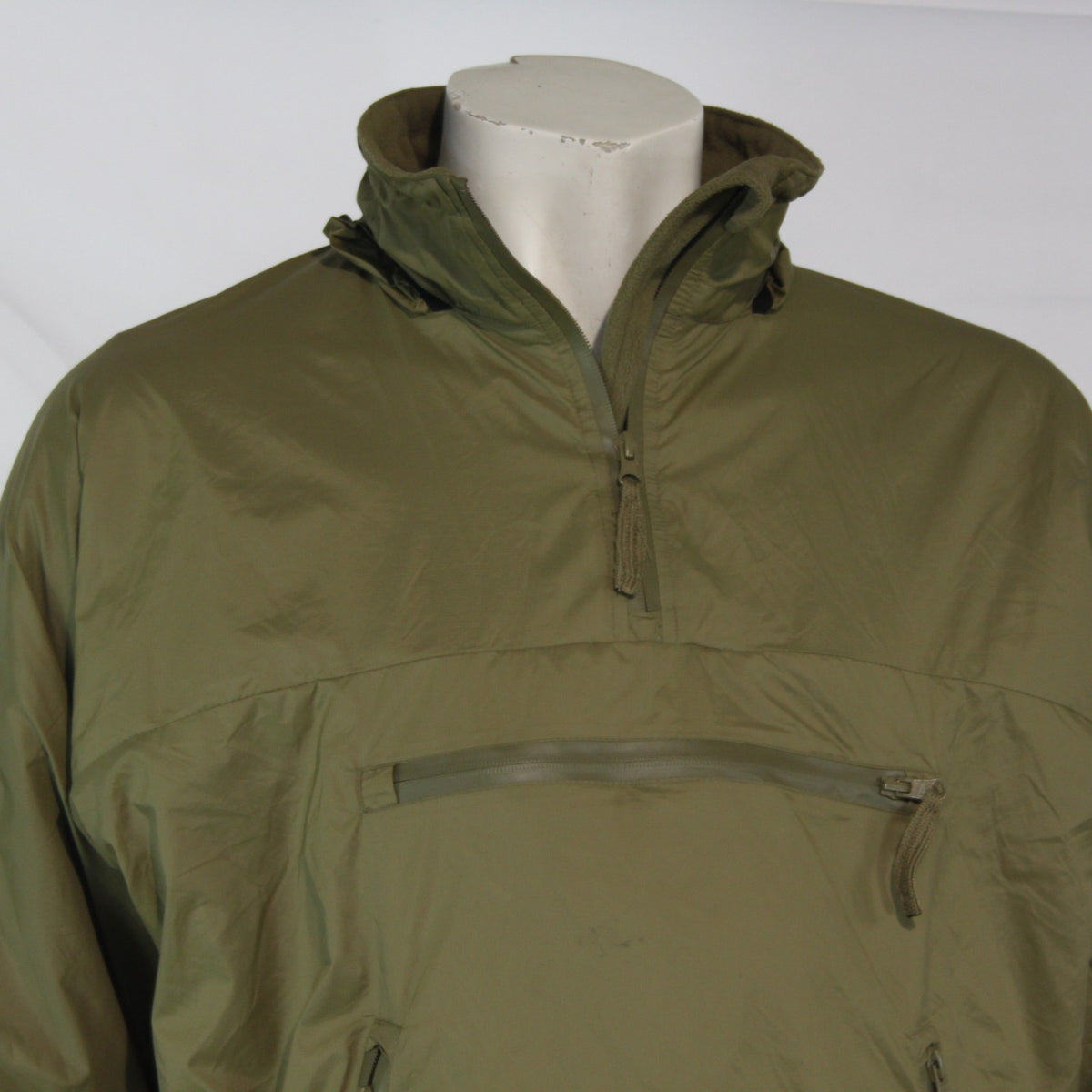 British Army Lightweight Thermal PCS Smock Light Olive Fleece Lined G2 (4204)