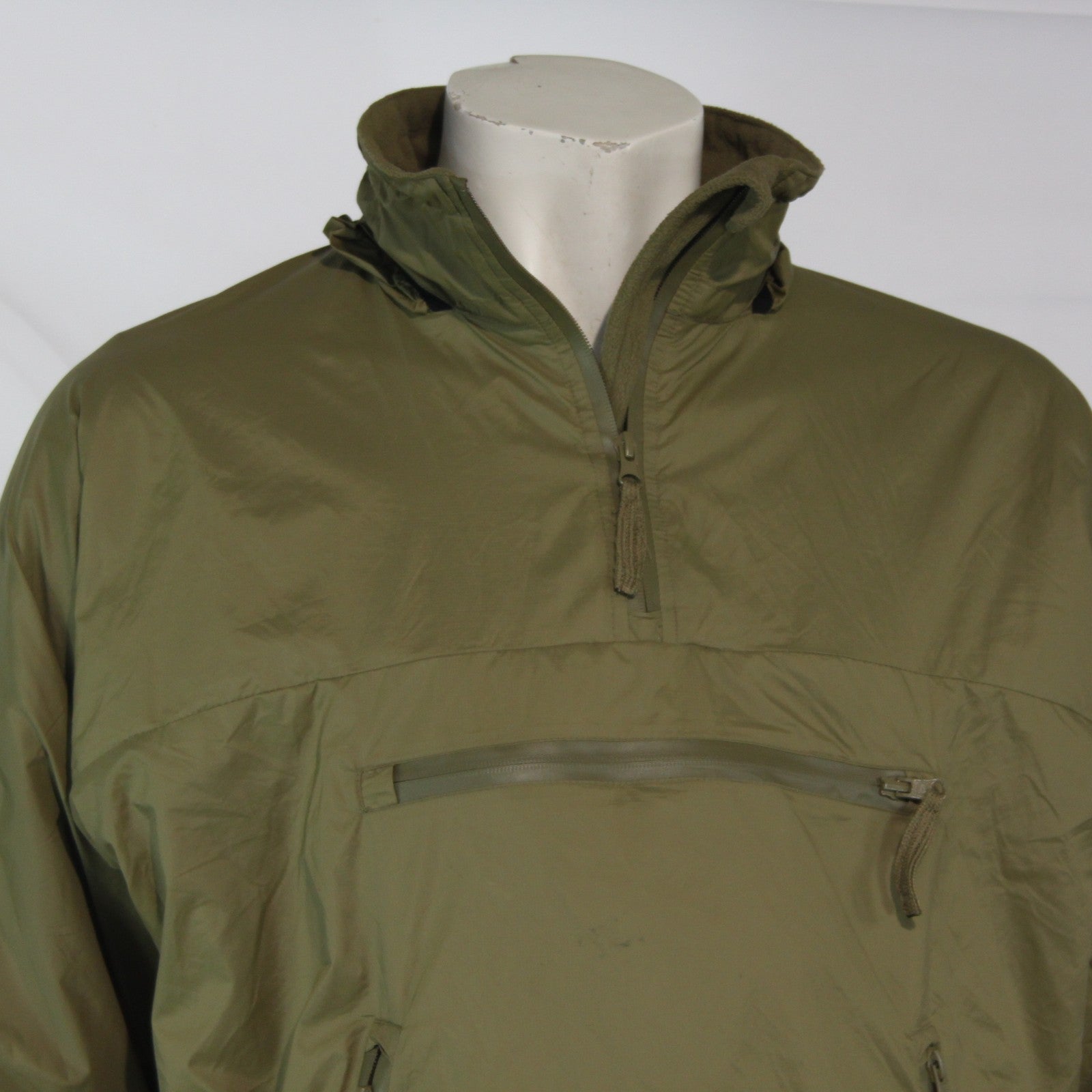 British Army Lightweight Thermal PCS Smock Light Olive Fleece Lined G2 (4204)