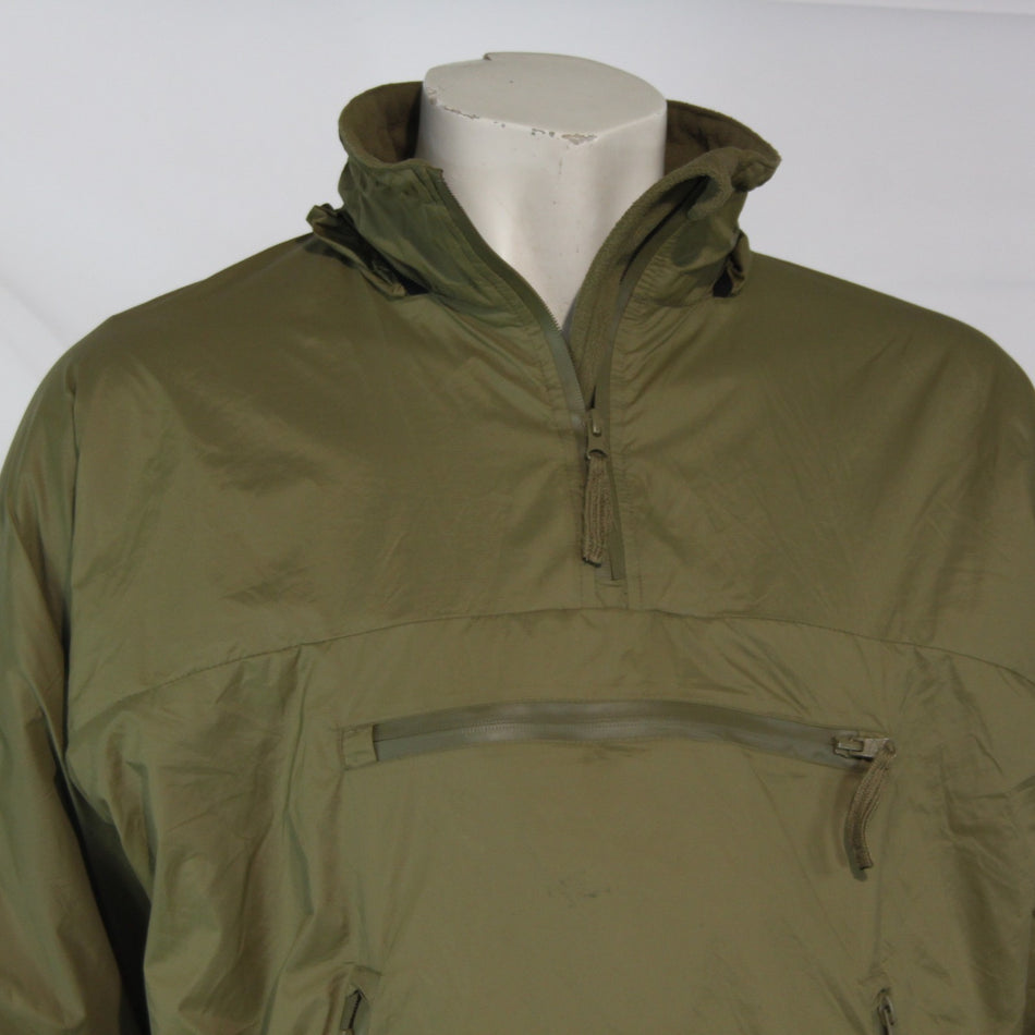 British Army Lightweight Thermal PCS Smock Light Olive Fleece Lined G2 (4204)
