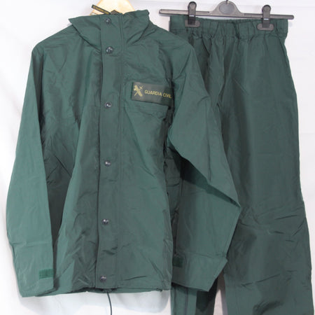 Spanish Civil Guard Waterproof Lightweight Suit Jacket Trousers Rain Medium 3853