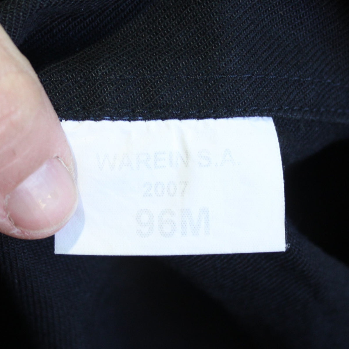 French Army AFV Tanksuit Black Coverall heavyweight Genuine Surplus 38-40"(4174)