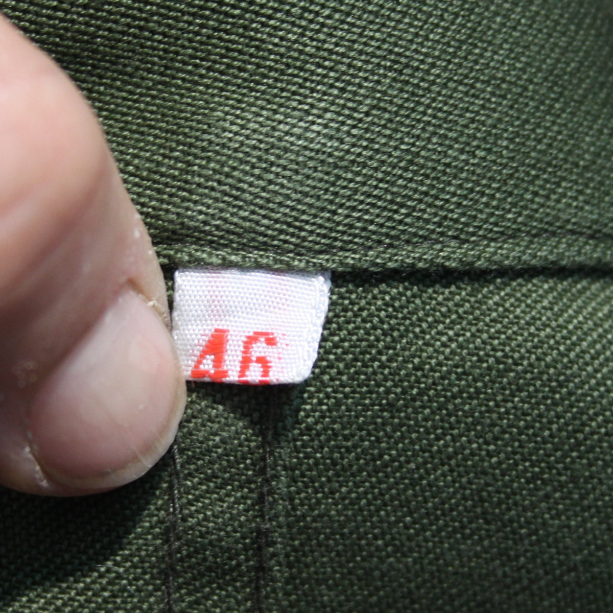 Vintage Hungarian Army Heavyweight Shirt Jacket Olive Genuine Surplus (4071)
