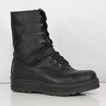 Genuine Surplus Swiss Army Black Leather Ranger Boots Grade 1 (3309)