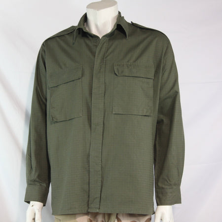Croatian Army Shirt Genuine Surplus Ripstop Olive Green  Military (4103)