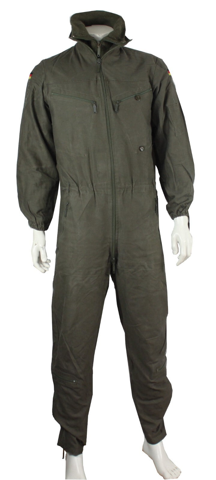 Genuine Surplus German Faux Fur Lined Thermal Tank Suit Flight Suit Overall 