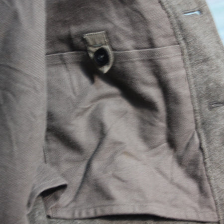 Dated 1942 Swedish Mens Wool Field jacket Olive Genuine Surplus 34-36"  (3802)