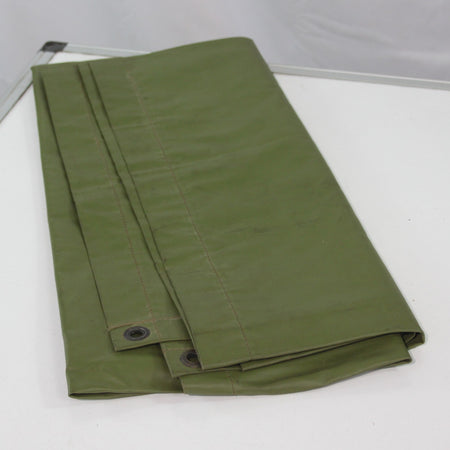 1960's Army Groundsheet Waterproof  Canvas Small Holes Genuine Surplus (4442)