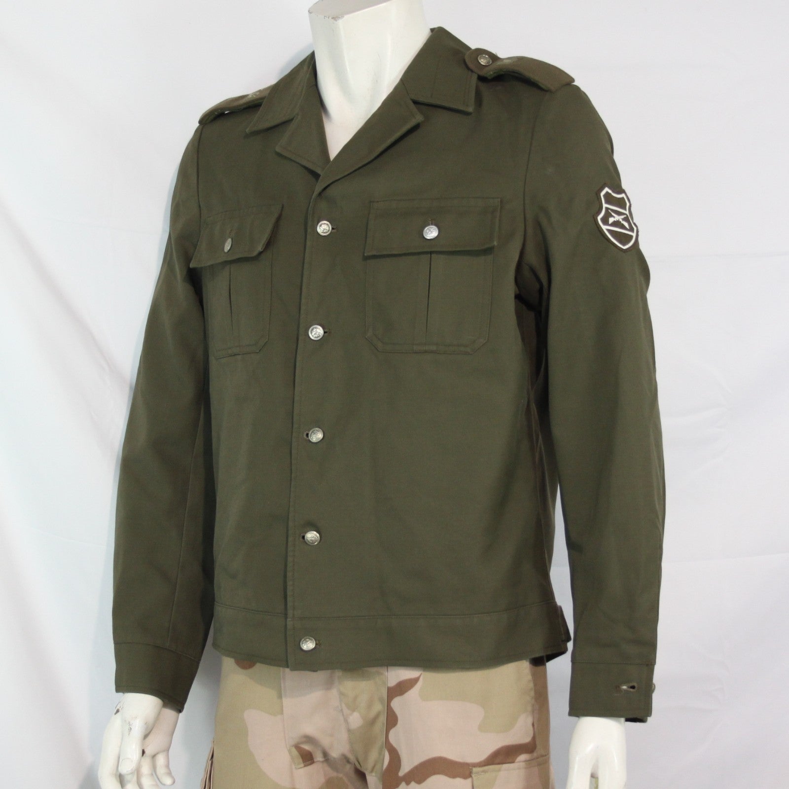 Genuine Surplus Hungarian Army Short Jacket Olive Green 38-40" Chest (3485)